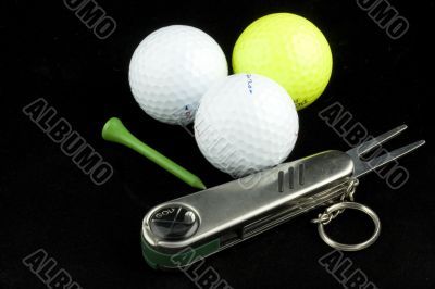 Golf balls and tools