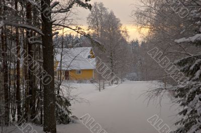 winter at countryside