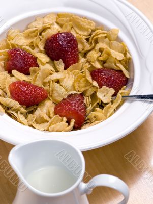 Cereal with Strawberries 5