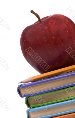 Education Series (Apple on books angle)