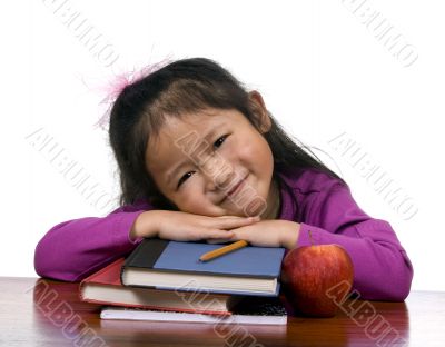 Education Series (books and apple)