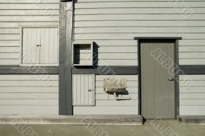 warehouse door