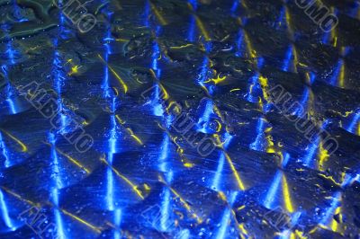 blue shining metal texture