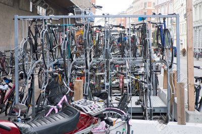 bicycles in Copenhagen