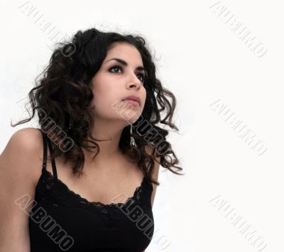 Beautiful middle eastern girl