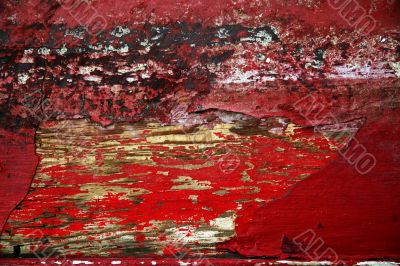 Painted wood texture