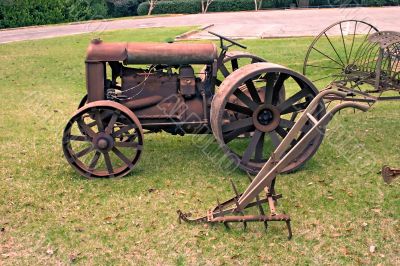 antique farming equipment