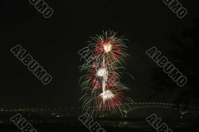 fireworks on the bay fireworks on the bay