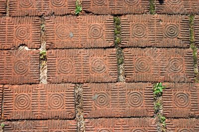 old style brick pavers