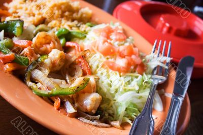 Shrimp Fajita