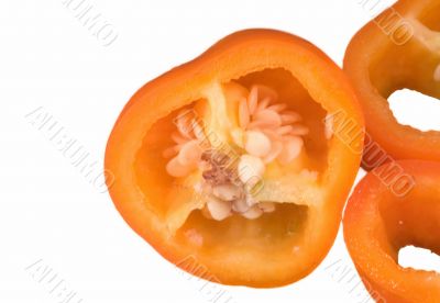 orange peppers