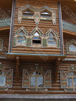 Masters city, the decorated window