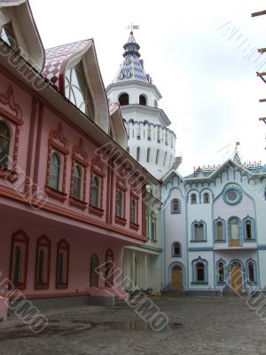 Masters city, blue house and the street 1