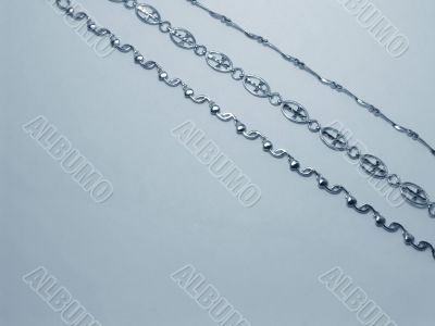 Background with chains