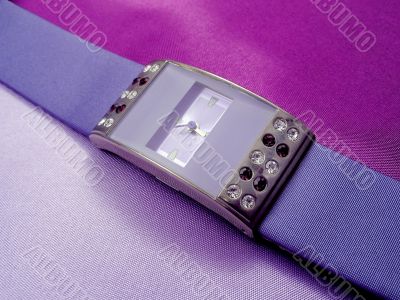 Lilac wrist-watch lilac