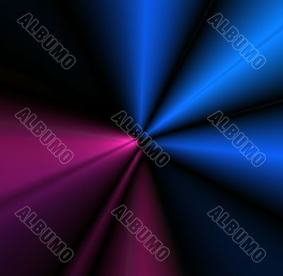 Abstraction color rays