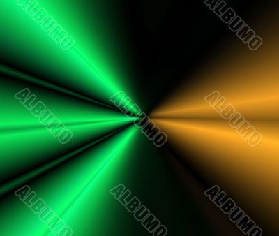 Abstraction color rays