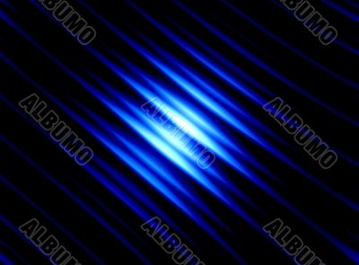 Abstraction blue background. Folds