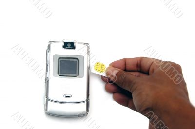 Cell phone and Sim Card