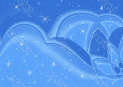 Abstraction Christmas background