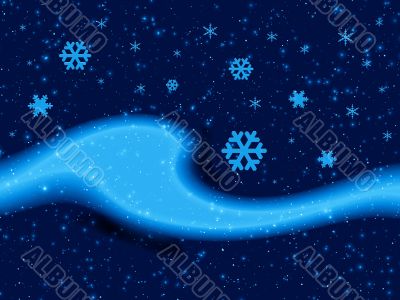 Abstraction Christmas background