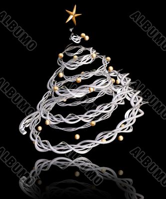 3D Christmas tree