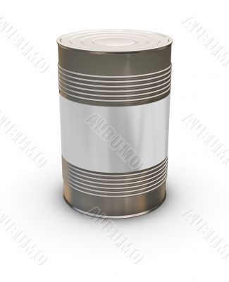 Blank tin can