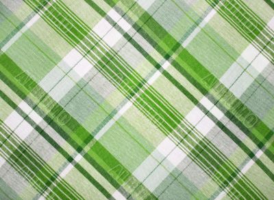 Green fabric