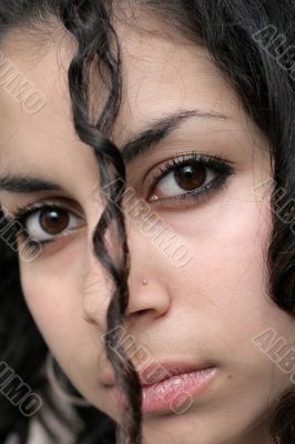 Beautiful middle eastern girl