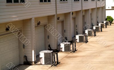 town houses with air conditioning