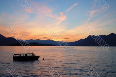 boat lake dawn boat lake dawn