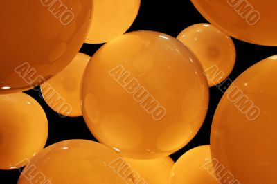 Amber circles