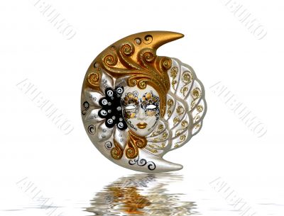 Female Venetian Mask Female Venetian Mask