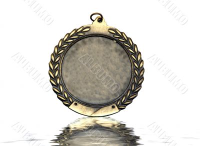 Sports Medal Closeup Sports Medal Closeup