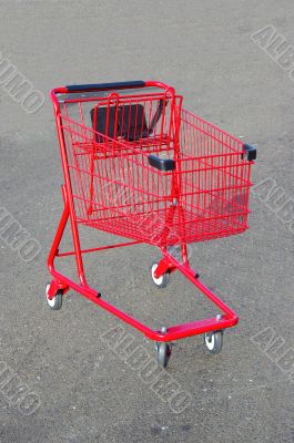 Red Shopping Cart