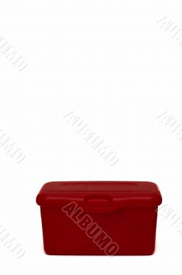Red diaper box
