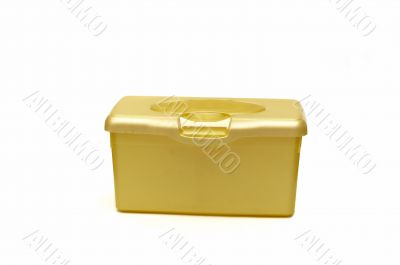 Yellow diaper box