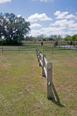 split rail fence