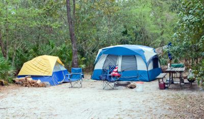 tent camping