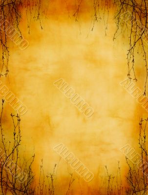 floral grunge background