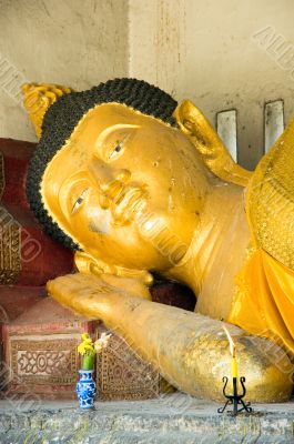 Declining buddha, Chiang Mai, Thailand