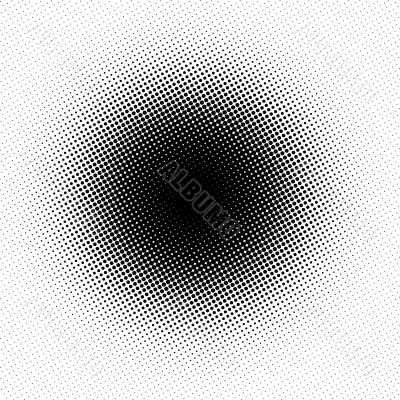 black and white dot background