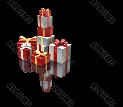 Stack of gifts
