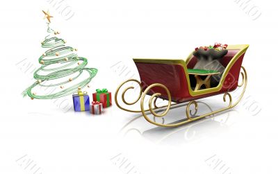 Santas sleigh