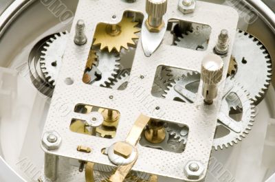 close up clockwork
