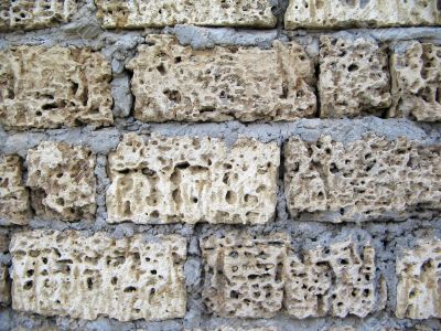Wall of ill-white bricks. big picture.
