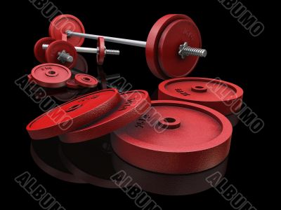 Weightlifting weights