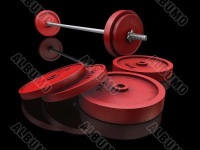 Weightlifting weights