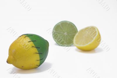 Stitched Lemon and Lime