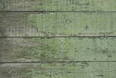old green wooden fence - perfect grunge background